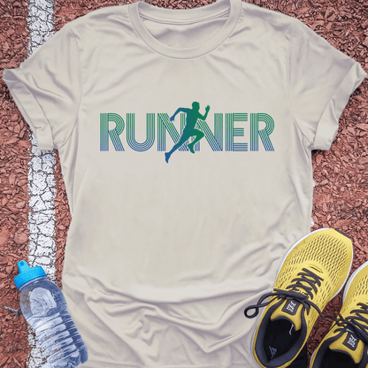 Run-ner T-Shirt - Ice Grey