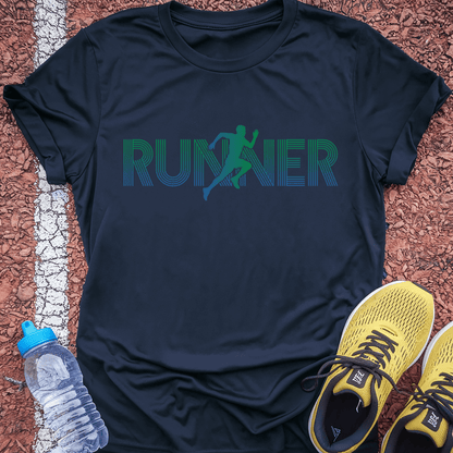 Run-ner T-Shirt - Navy