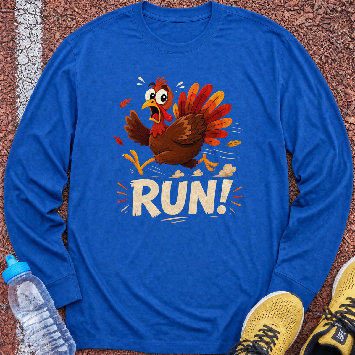 Run! Long Sleeve - Royal