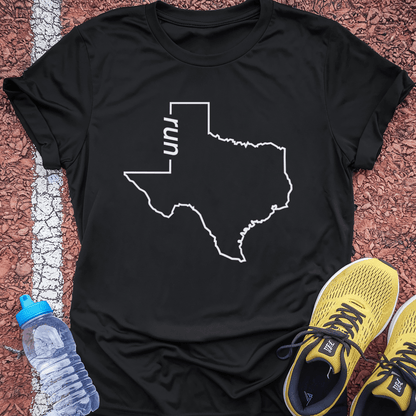 Run Texas T-Shirt - Black