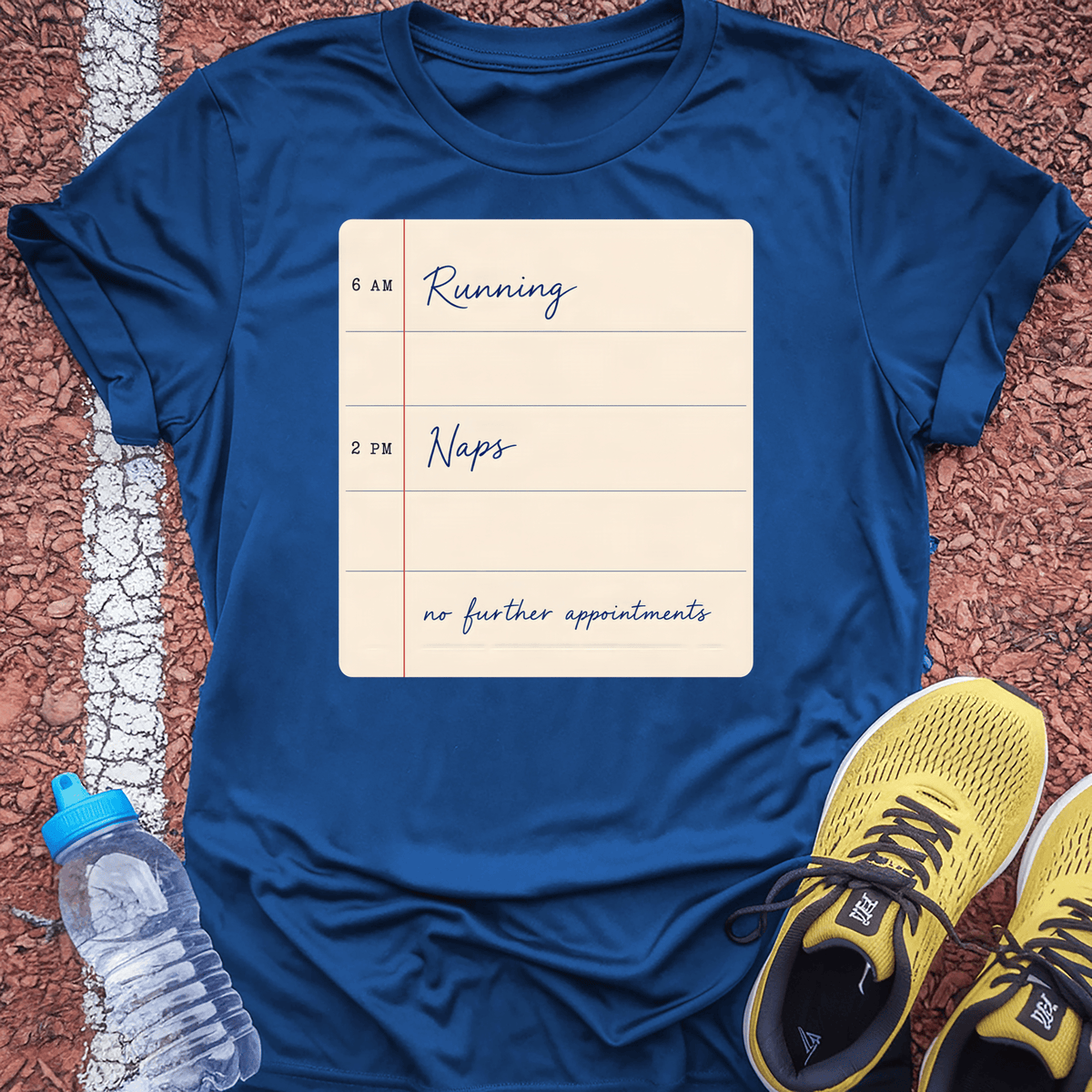 Running and Naps T-Shirt - Royal