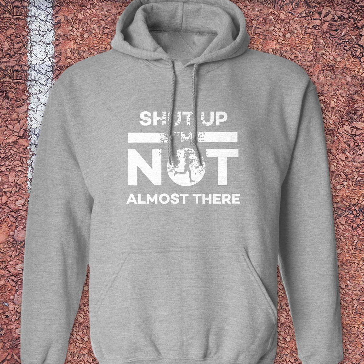 She's Not Almost There Hoodie - Sport Grey