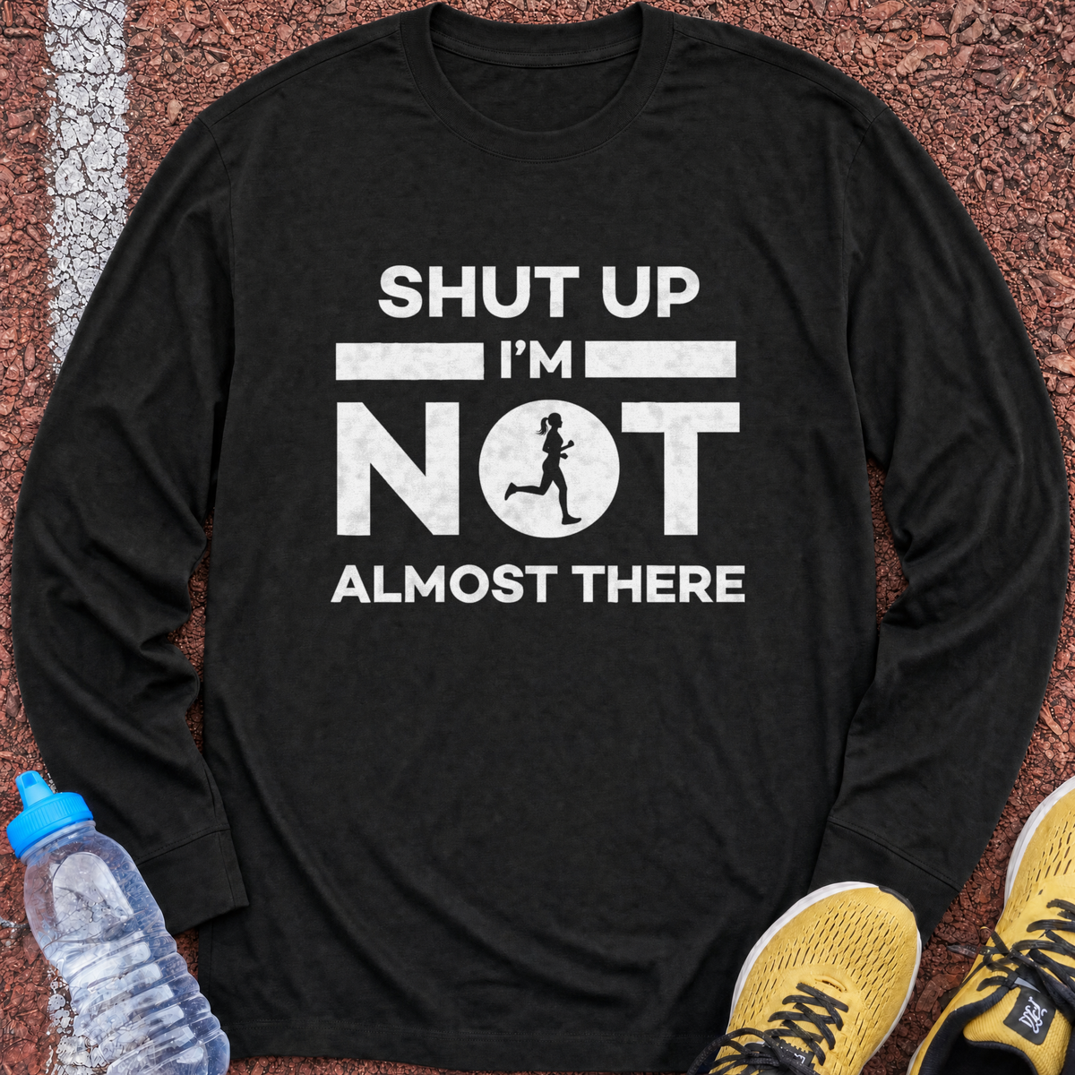 She's Not Almost There Long Sleeve - Black