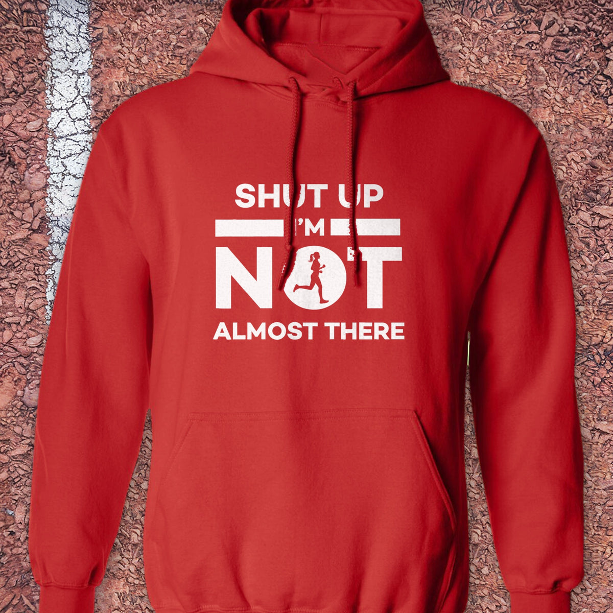 She's Not Almost There Hoodie - Red