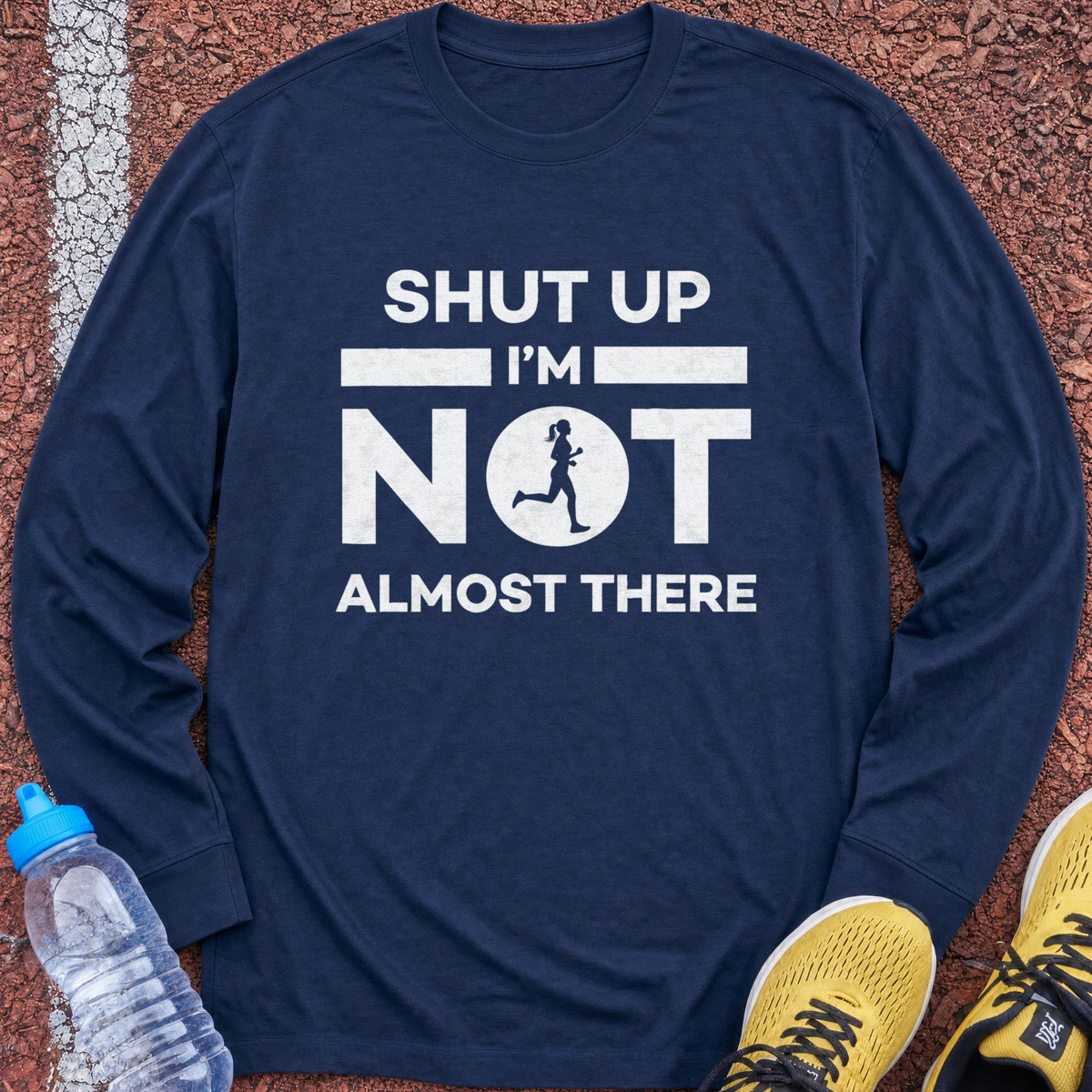 She's Not Almost There Long Sleeve - Navy
