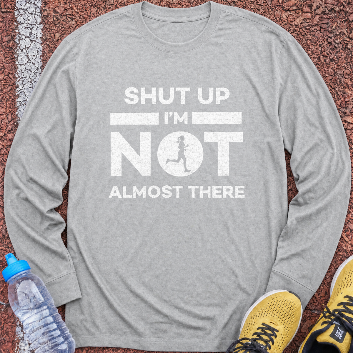 She's Not Almost There Long Sleeve - Sport Grey