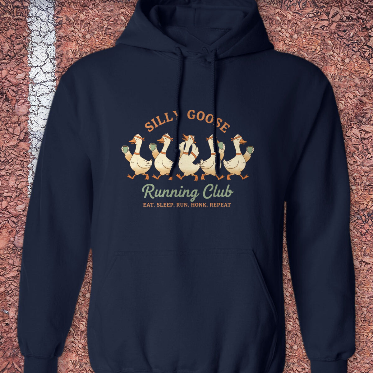 Silly Goose Hoodie - Navy