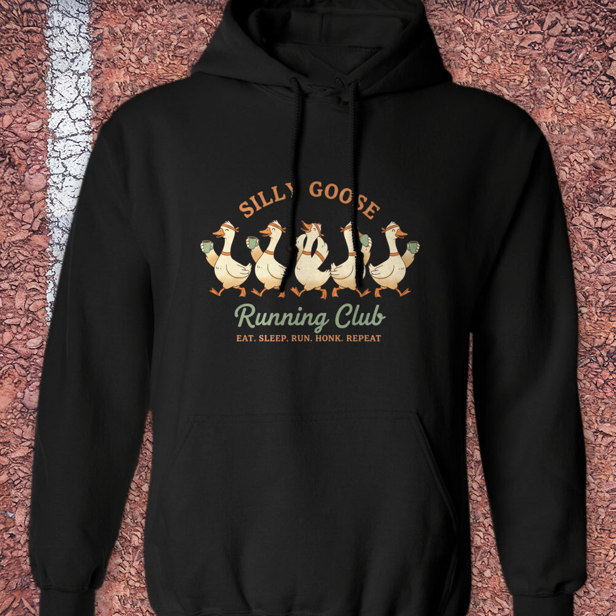 Silly Goose Hoodie - Black