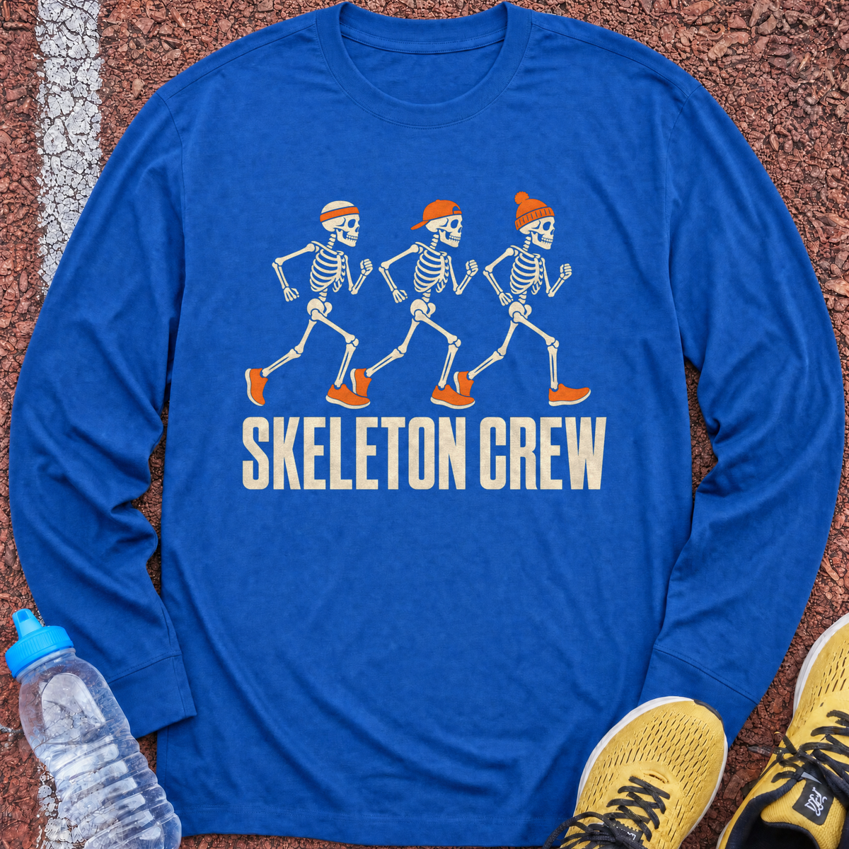 Skeleton Crew Long Sleeve - Royal