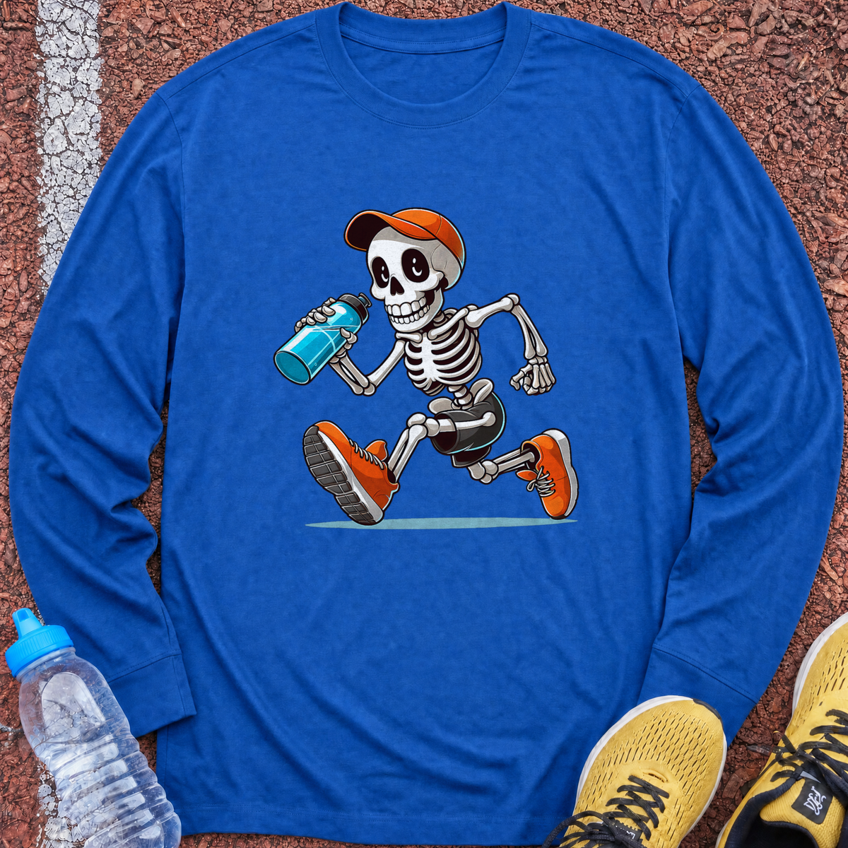 Skeleton Long Sleeve - Royal