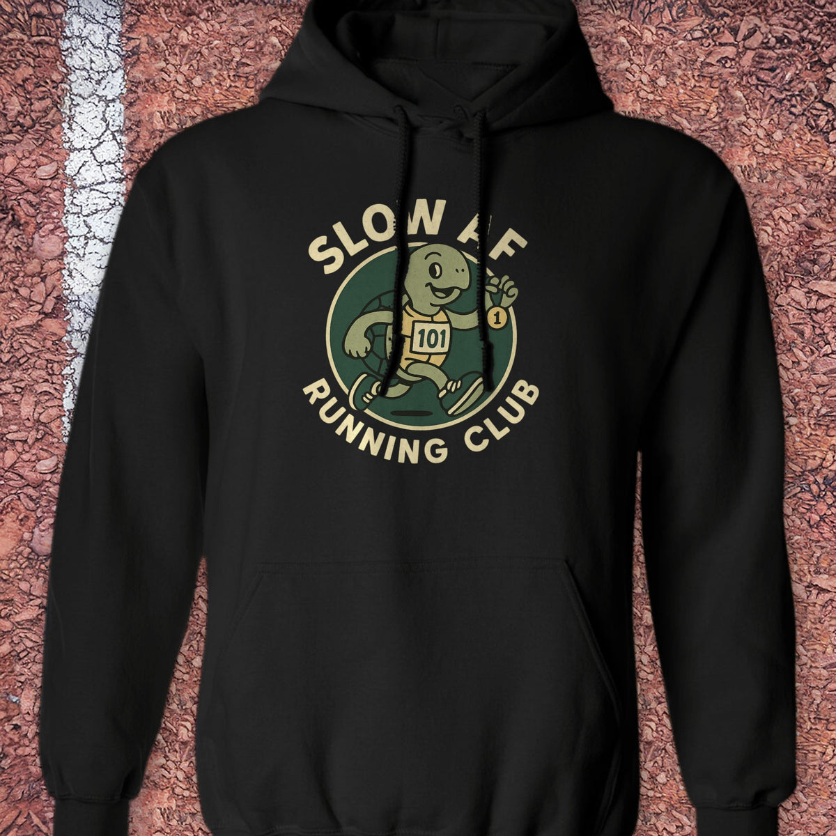 Slow AF Club Hoodie - Black