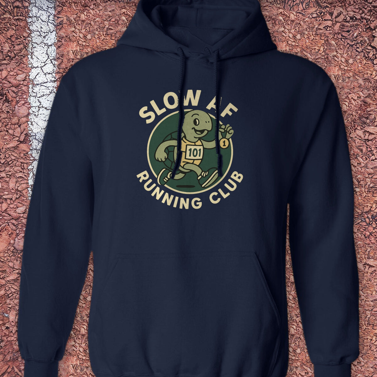 Slow AF Club Hoodie - Navy
