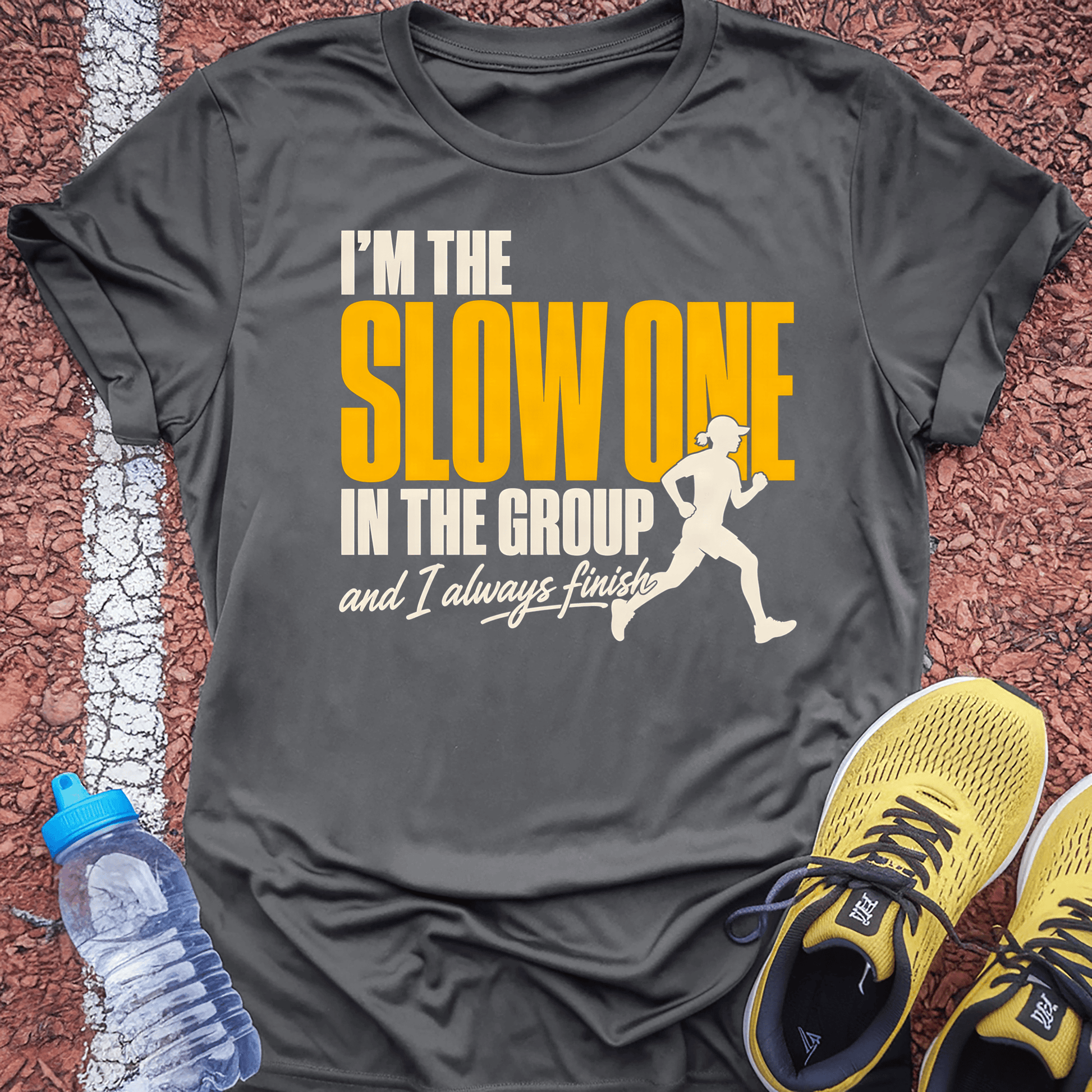 The Slow One T-Shirt - Charcoal