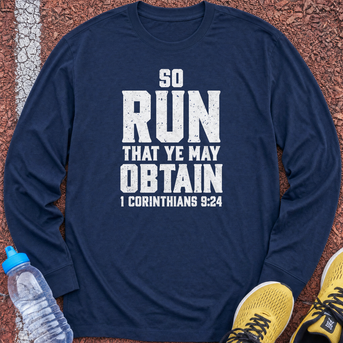 So Run Long Sleeve - Navy