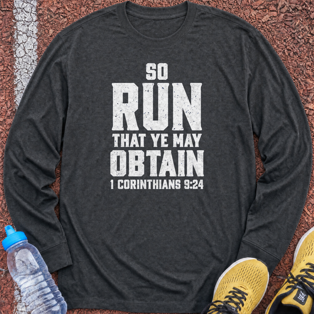 So Run Long Sleeve - Dark Heather
