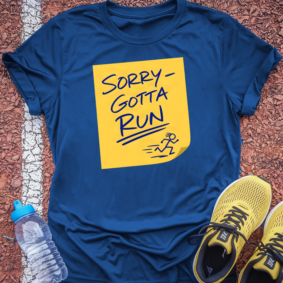Sorry Gotta Run T-Shirt - Royal