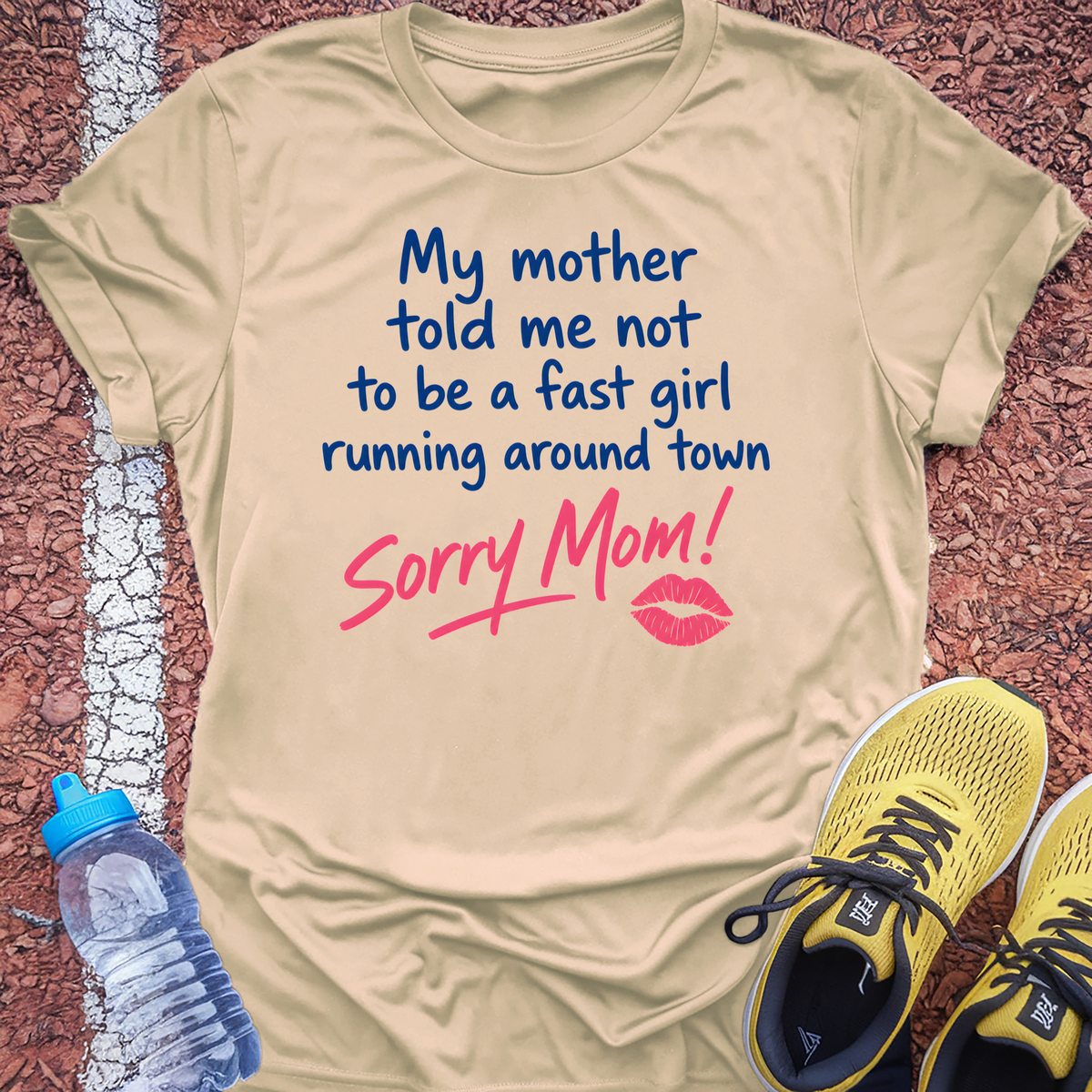 Sorry Mom T-Shirt - Natural