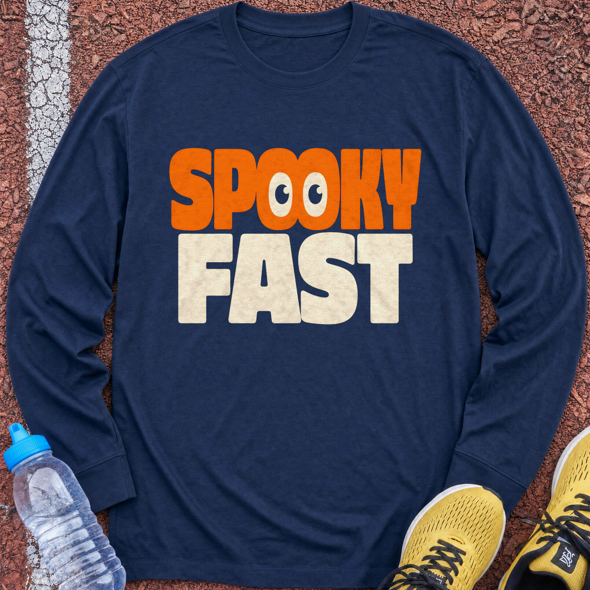 Spooky Fast Long Sleeve - Navy