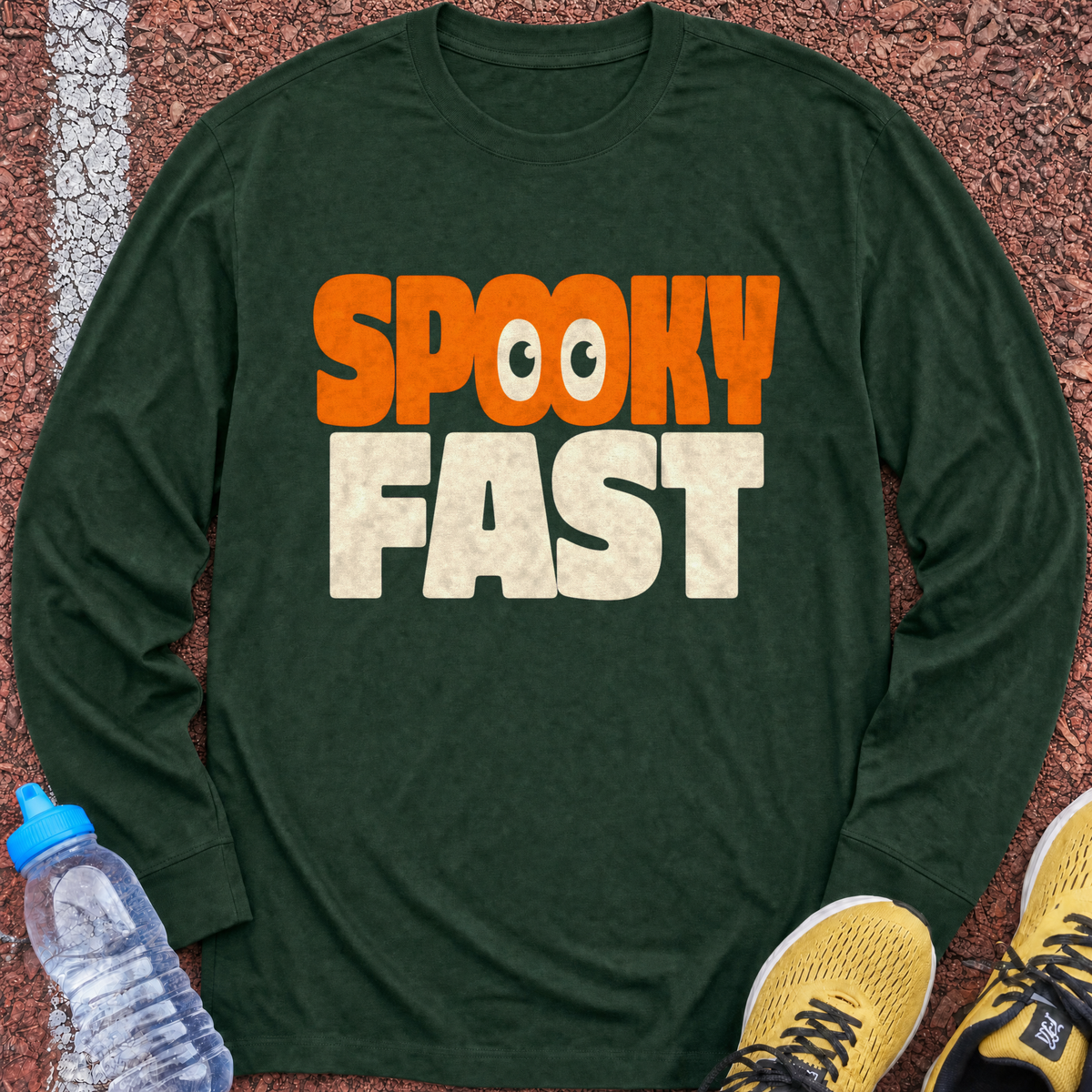 Spooky Fast Long Sleeve - Forest Green