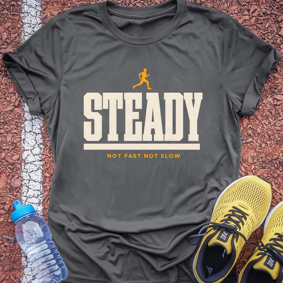 Steady T-Shirt - Charcoal