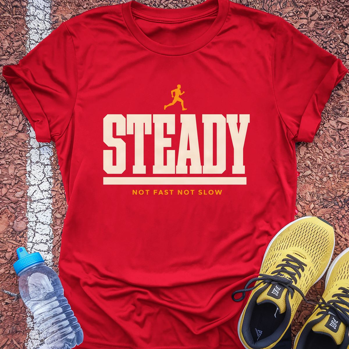 Steady T-Shirt - Red