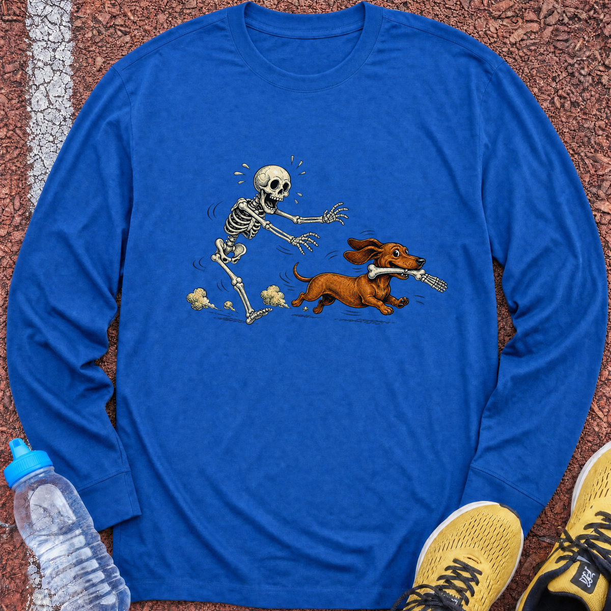 Stop! Long Sleeve - Royal