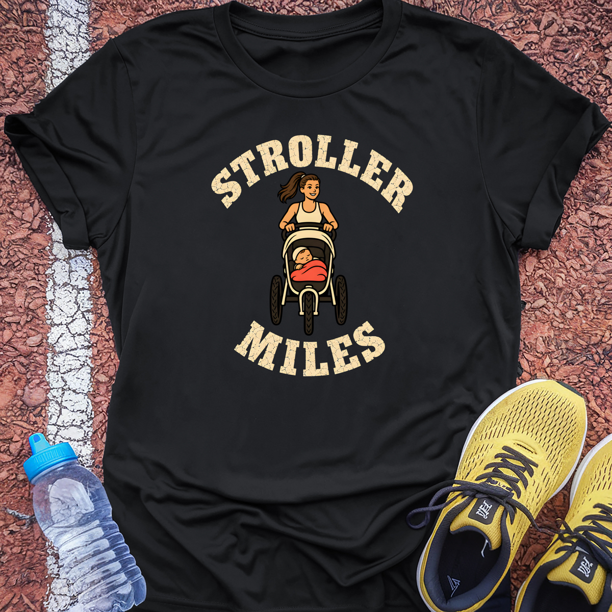Stroller Miles Tech Tee - Black