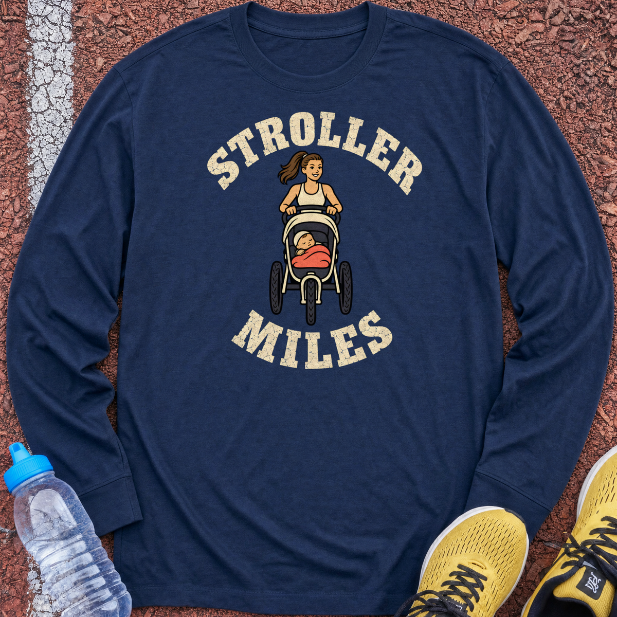 Stroller Miles Long Sleeve - Navy