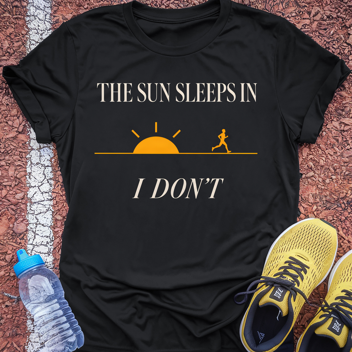 The Sun Sleeps In T-Shirt - Black