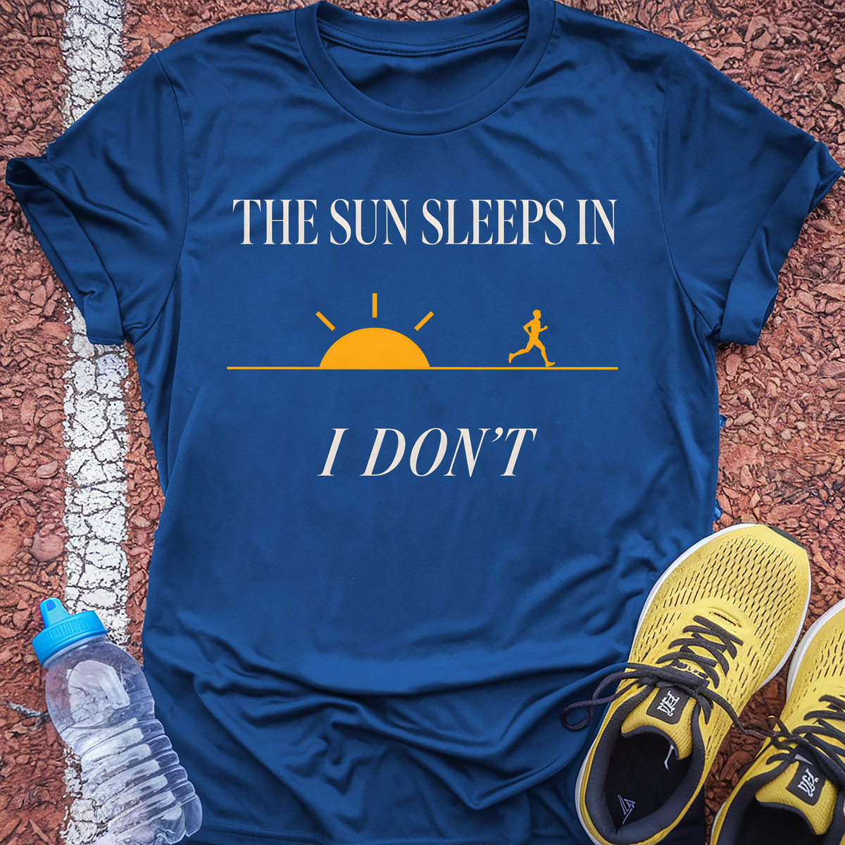 The Sun Sleeps In T-Shirt - Royal