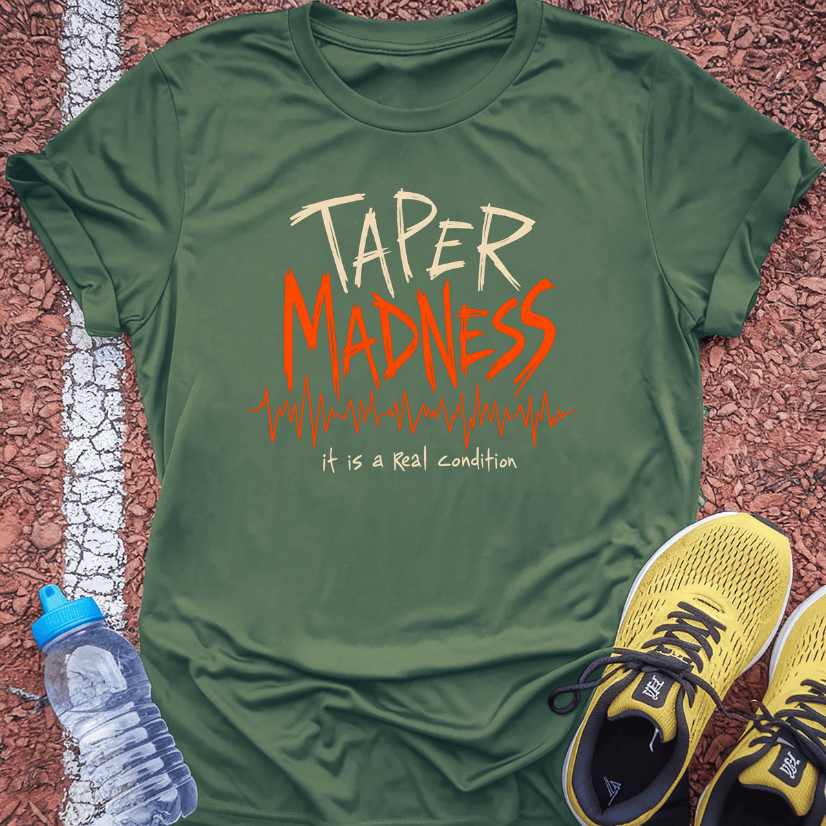 Taper Madness T-Shirt - Military Green