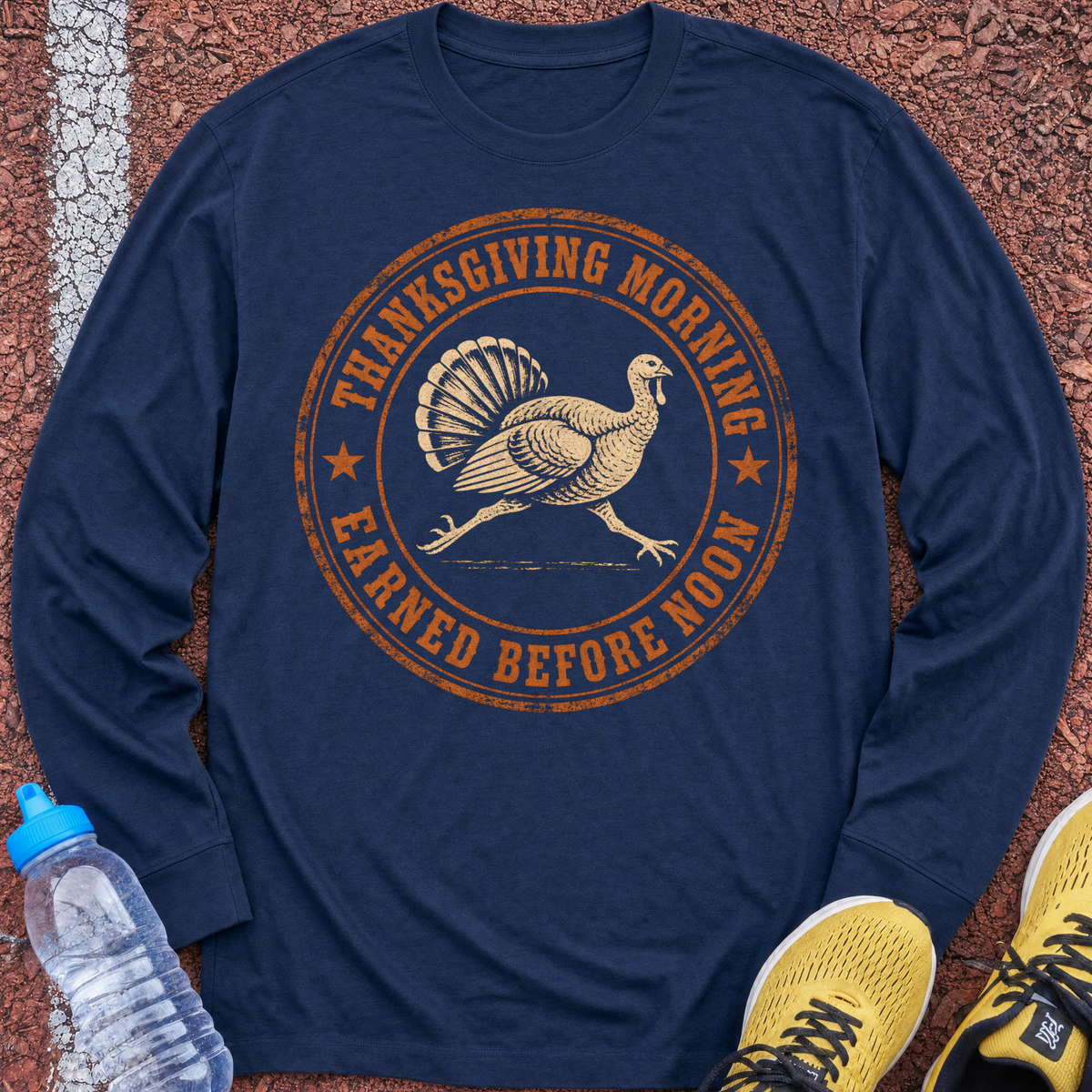 Thanksgiving Morning Long Sleeve - Navy
