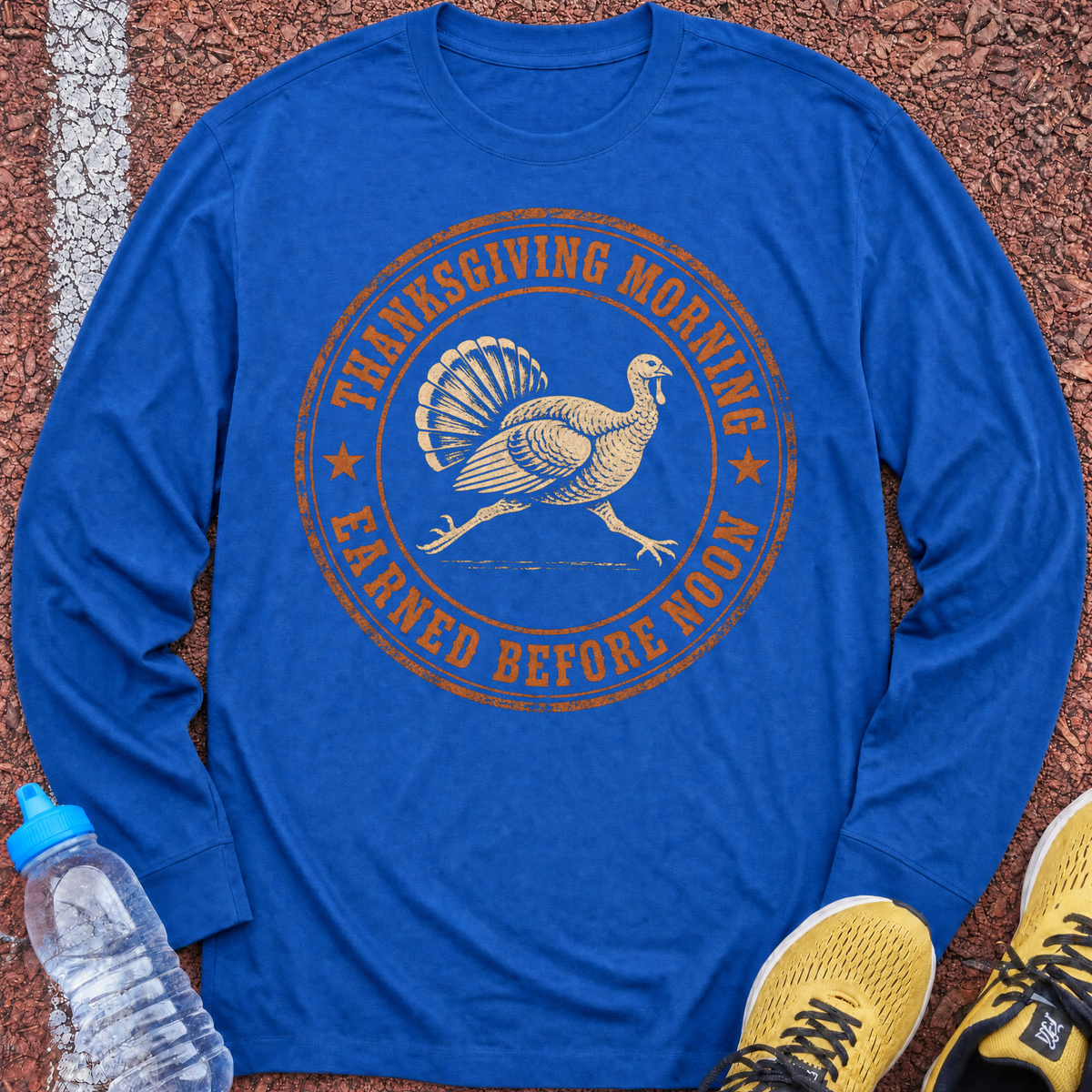 Thanksgiving Morning Long Sleeve - Royal