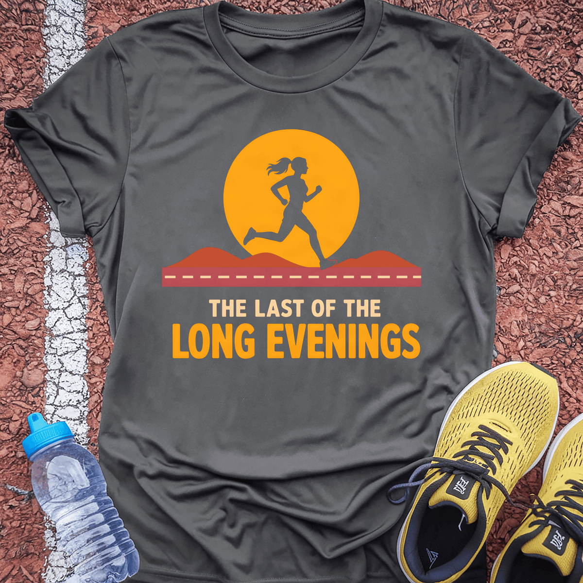 The Last of the Long Evenings T-Shirt - Charcoal