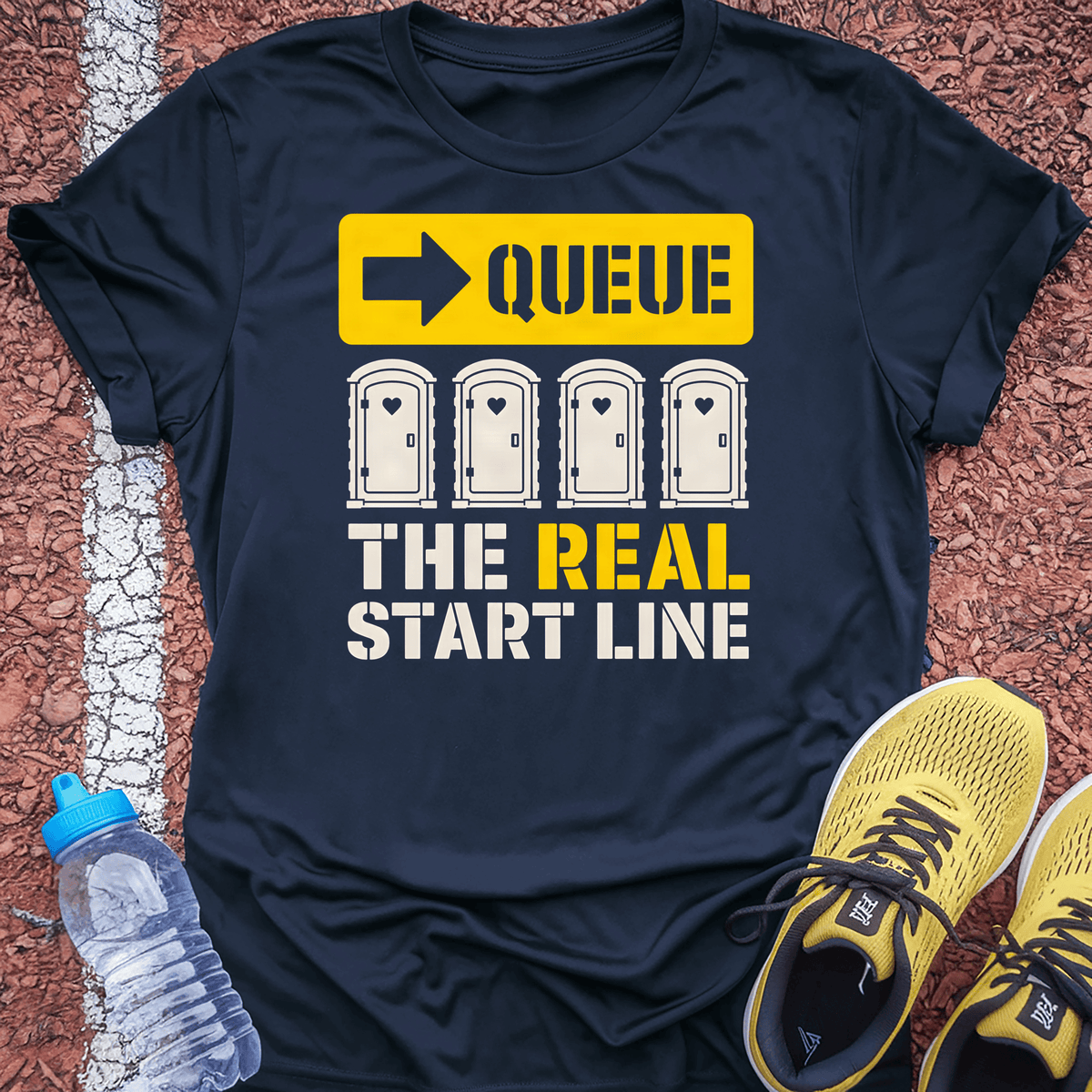 The Real Start Line T-Shirt - Navy