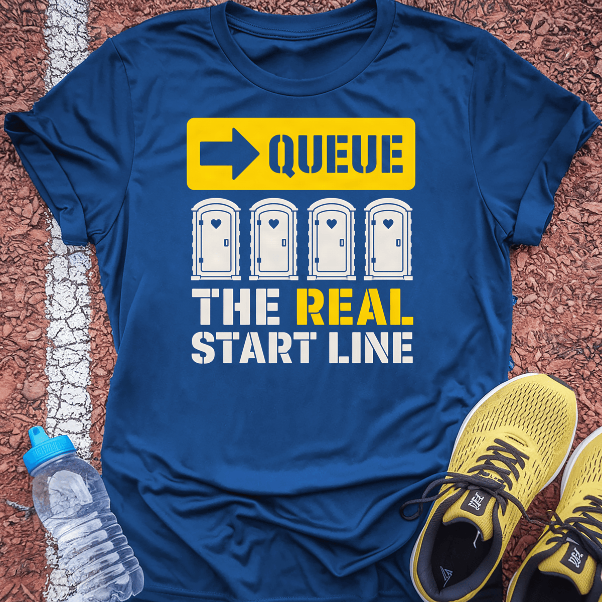 The Real Start Line T-Shirt - Royal