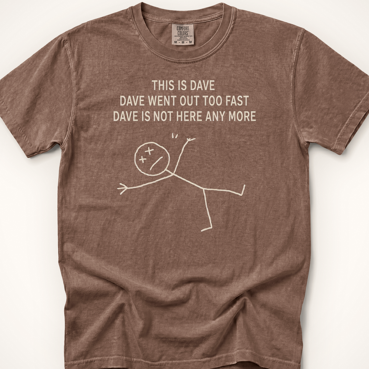 This Is Dave T-Shirt - Espresso