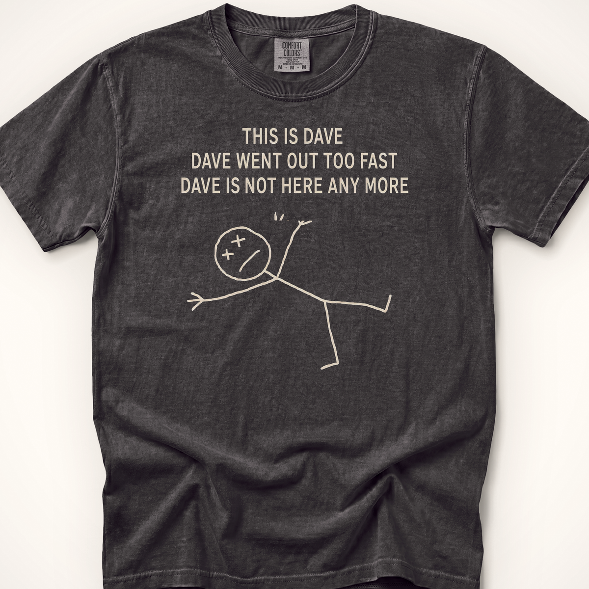 This Is Dave T-Shirt - Graphite