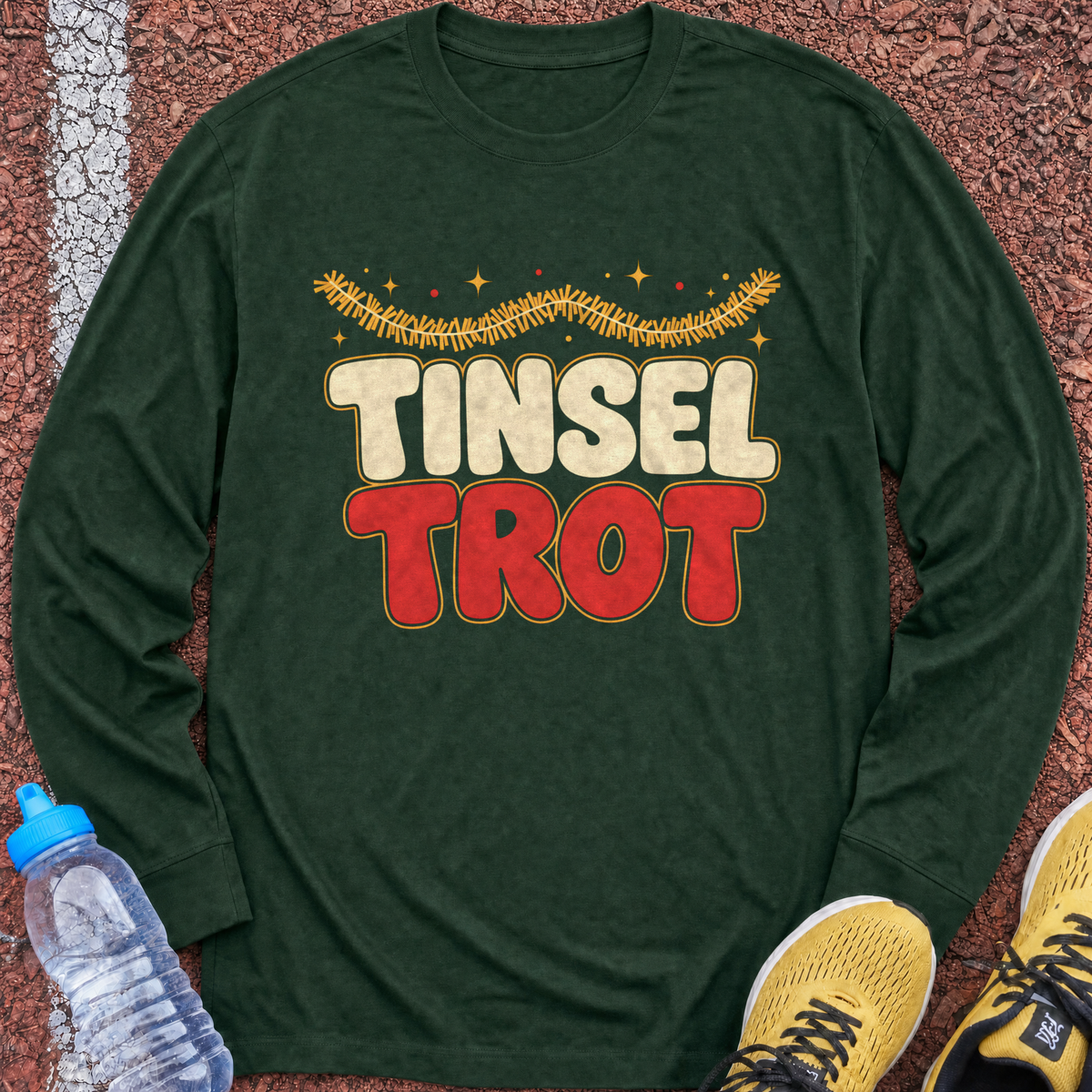 Tinsel Trot Long Sleeve - Forest Green