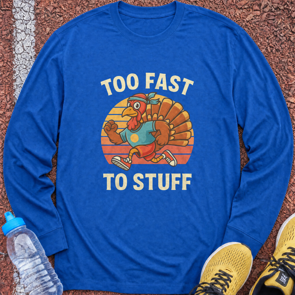 Too Fast to Stuff Long Sleeve - Royal