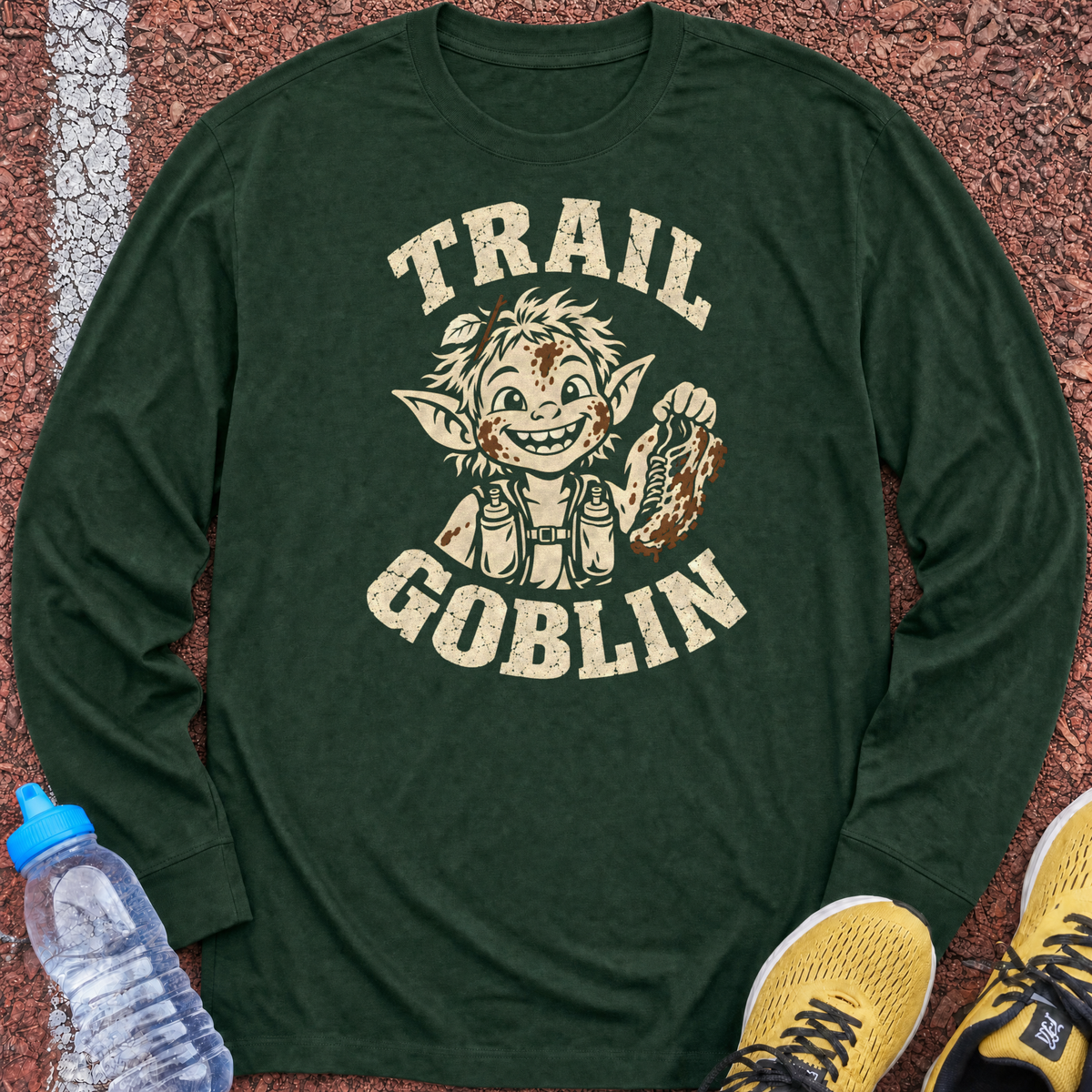 Trail Goblin Long Sleeve - Forest Green