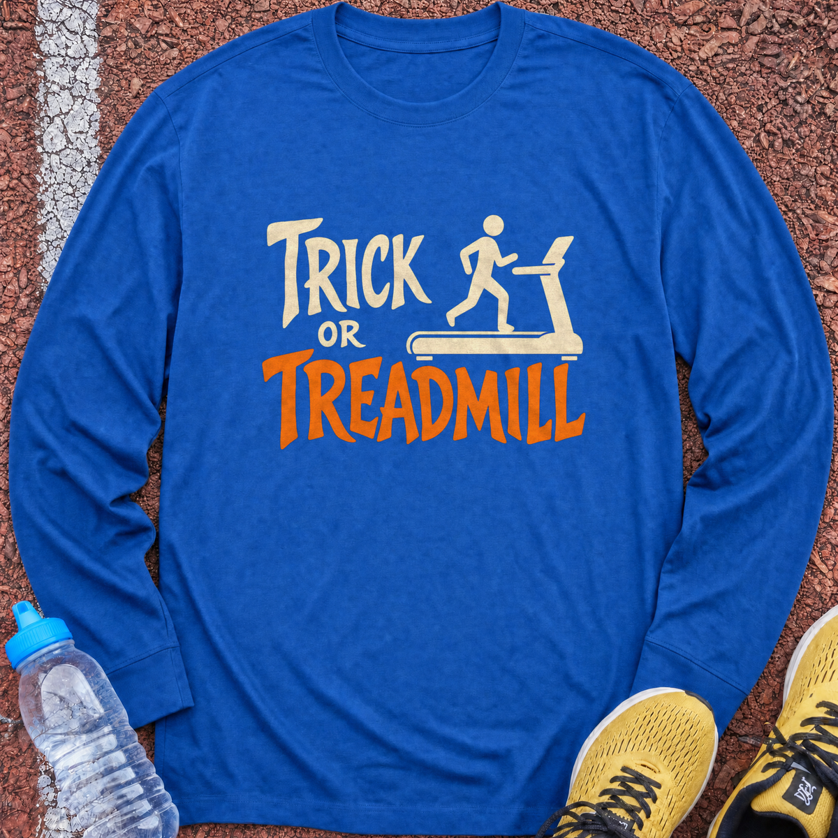 Trick or Treadmill Long Sleeve - Royal
