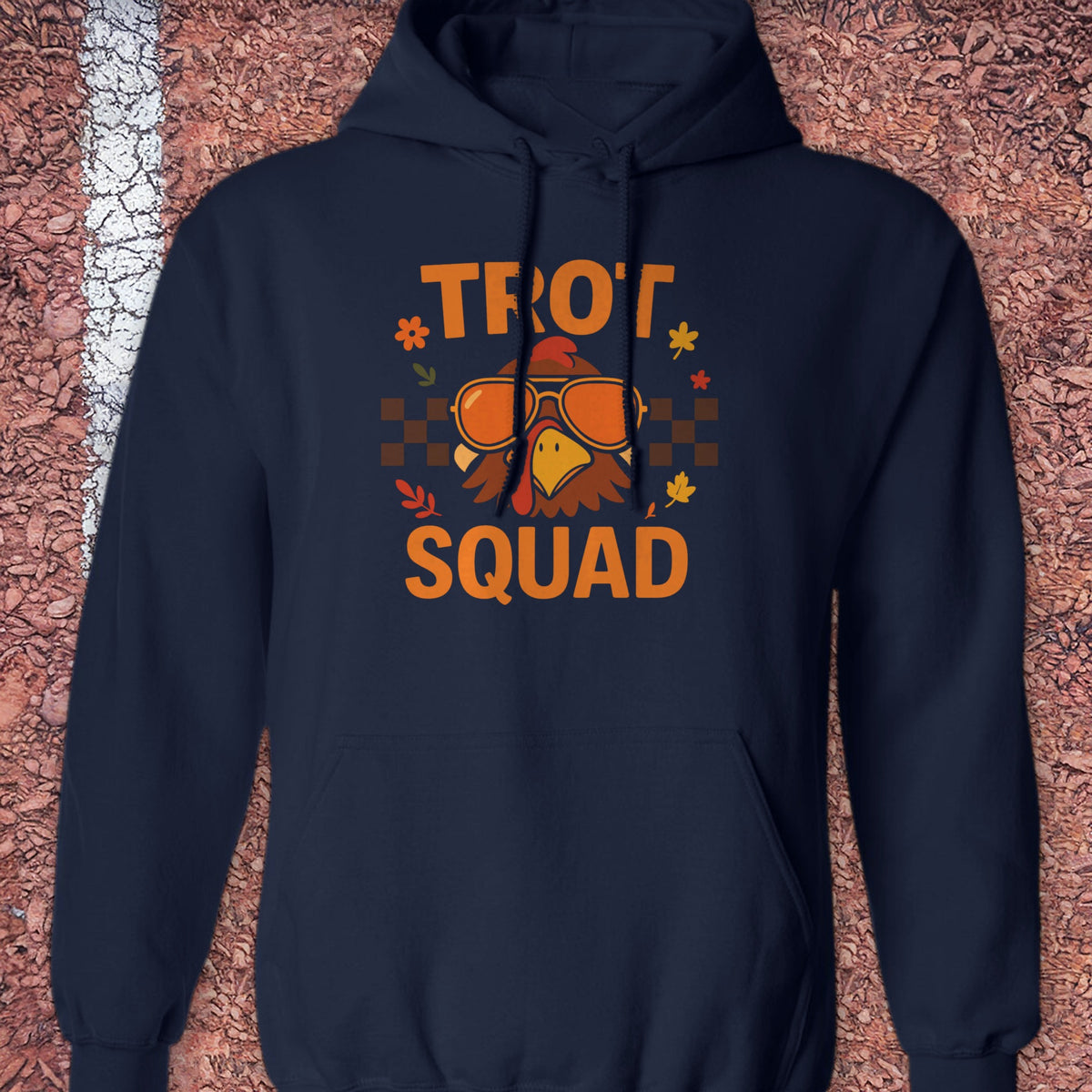Trot Squad Hoodie - Navy
