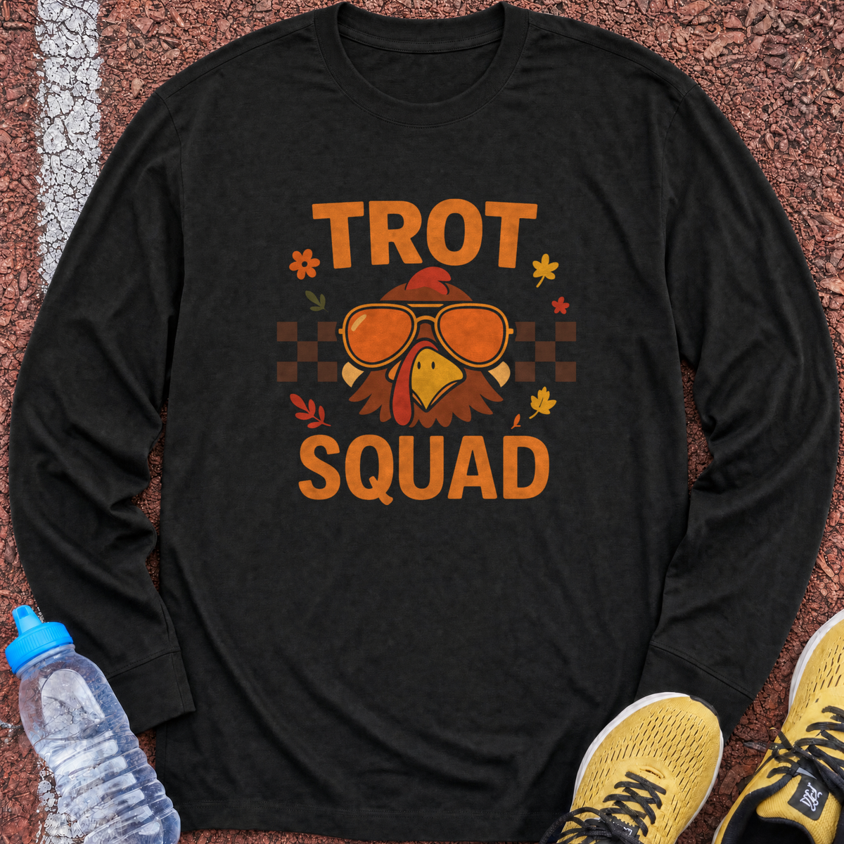 Trot Squad Long Sleeve - Black