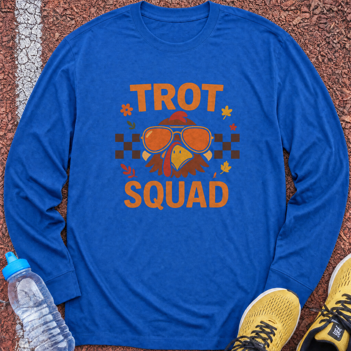 Trot Squad Long Sleeve - Royal