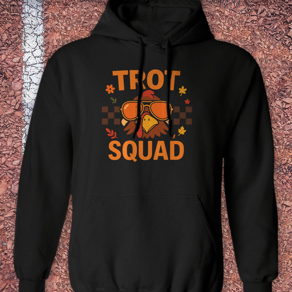 Trot Squad Hoodie - Black
