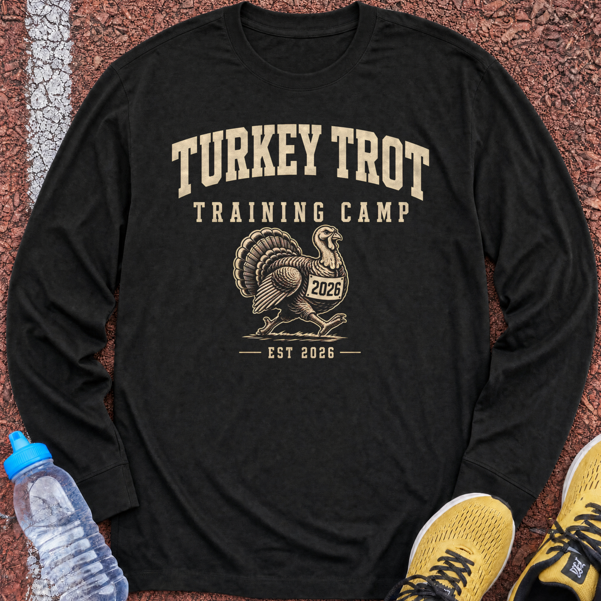 Turkey Trot Long Sleeve - Black