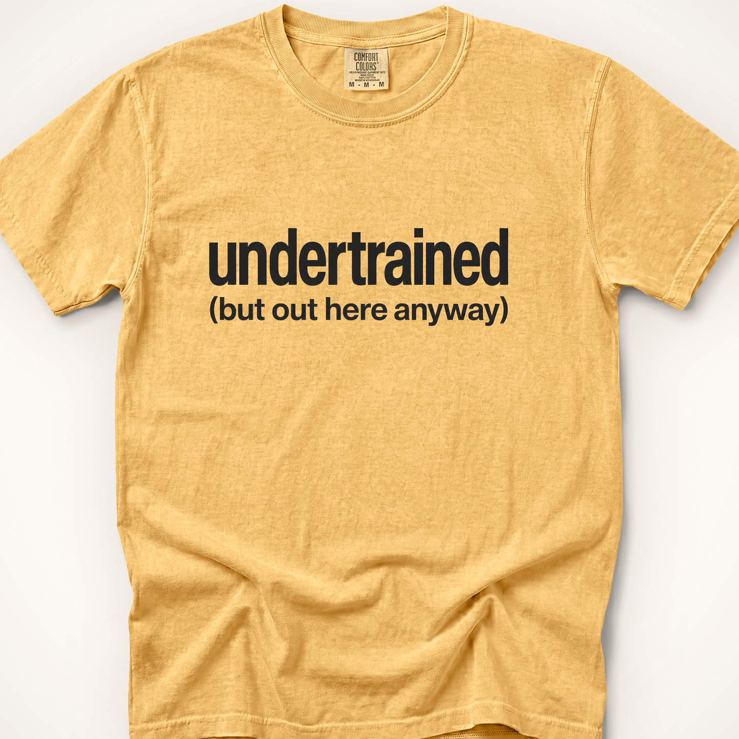 Undertrained T-Shirt - Mustard