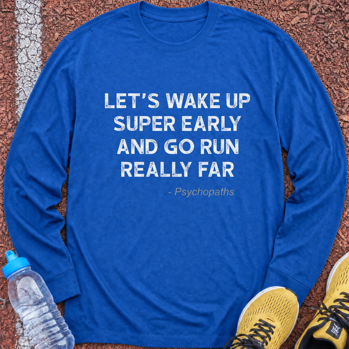 Wake Up Early Long Sleeve - Royal