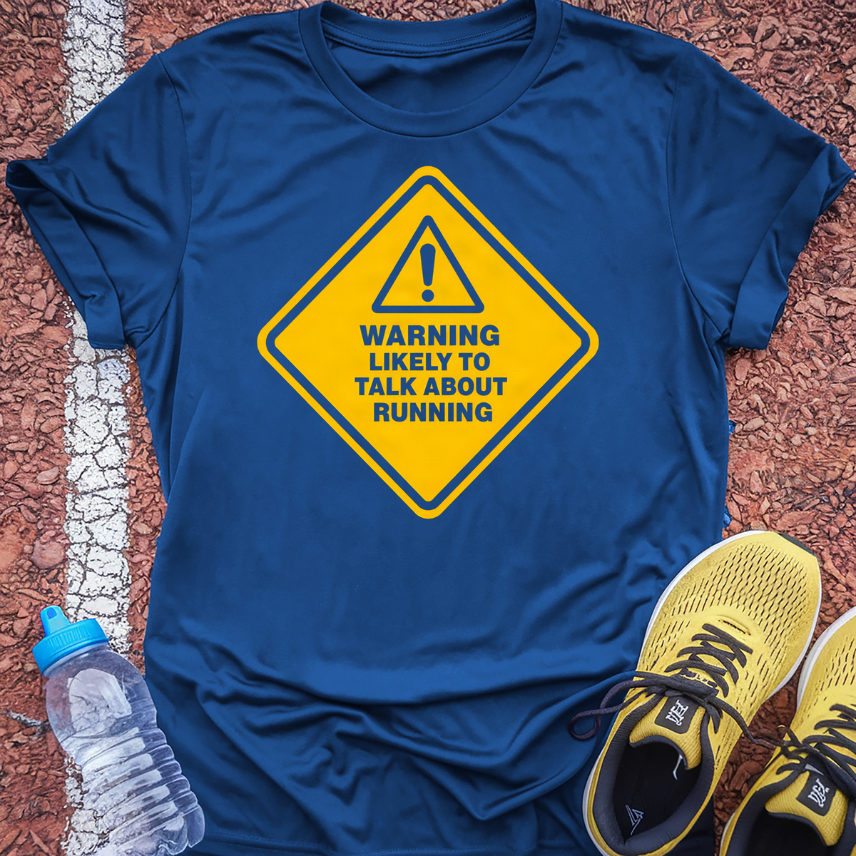 Likely to Talk About Running T-Shirt - Royal